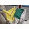 Rubbermaid Commercial 60" Mop and Broom Handles, 1" Dia, Gray/Yellow, Fiberglass FGH14600GY00 - alternate 2